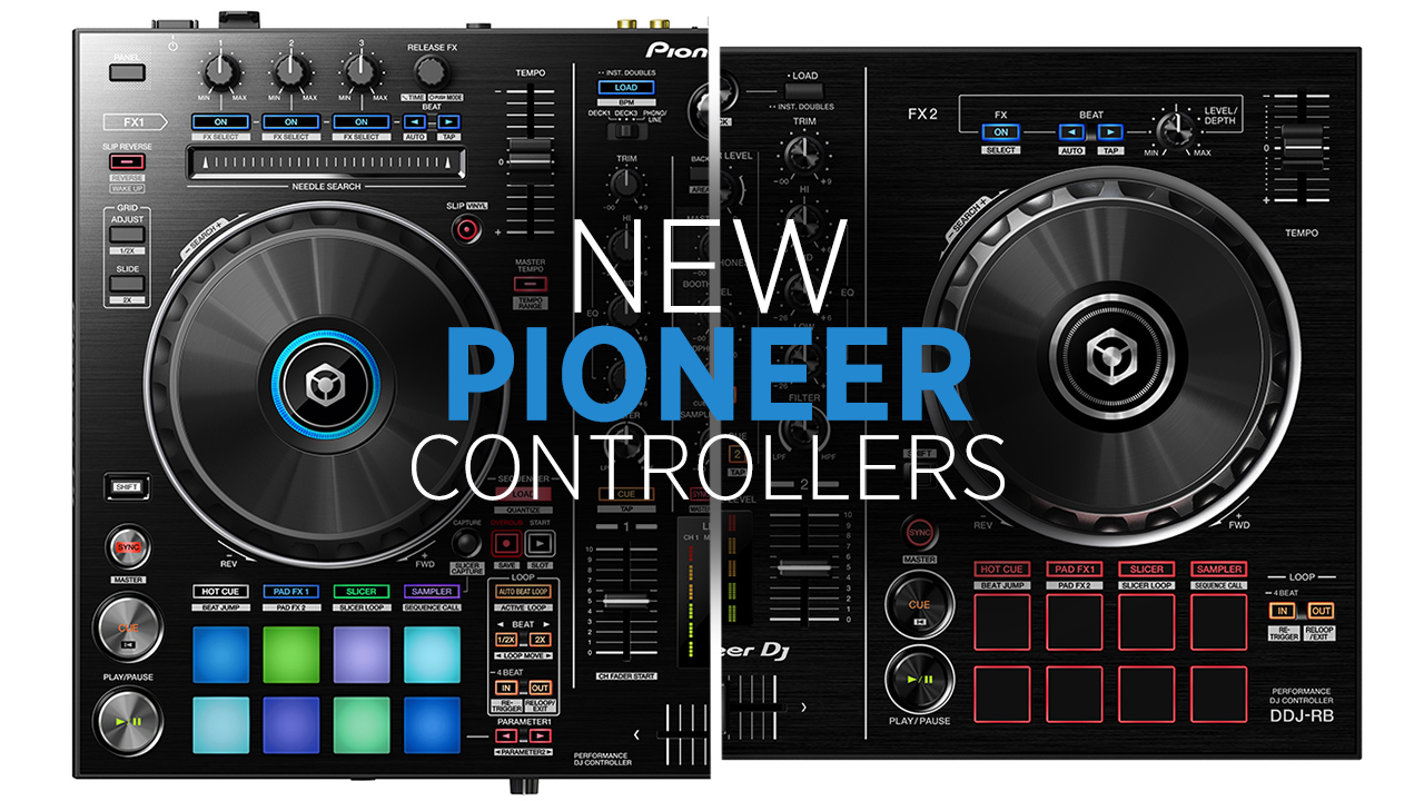 Pioneer's DDJ-RB and DDJ-RR: Smaller Rekordbox Controllers - DJ