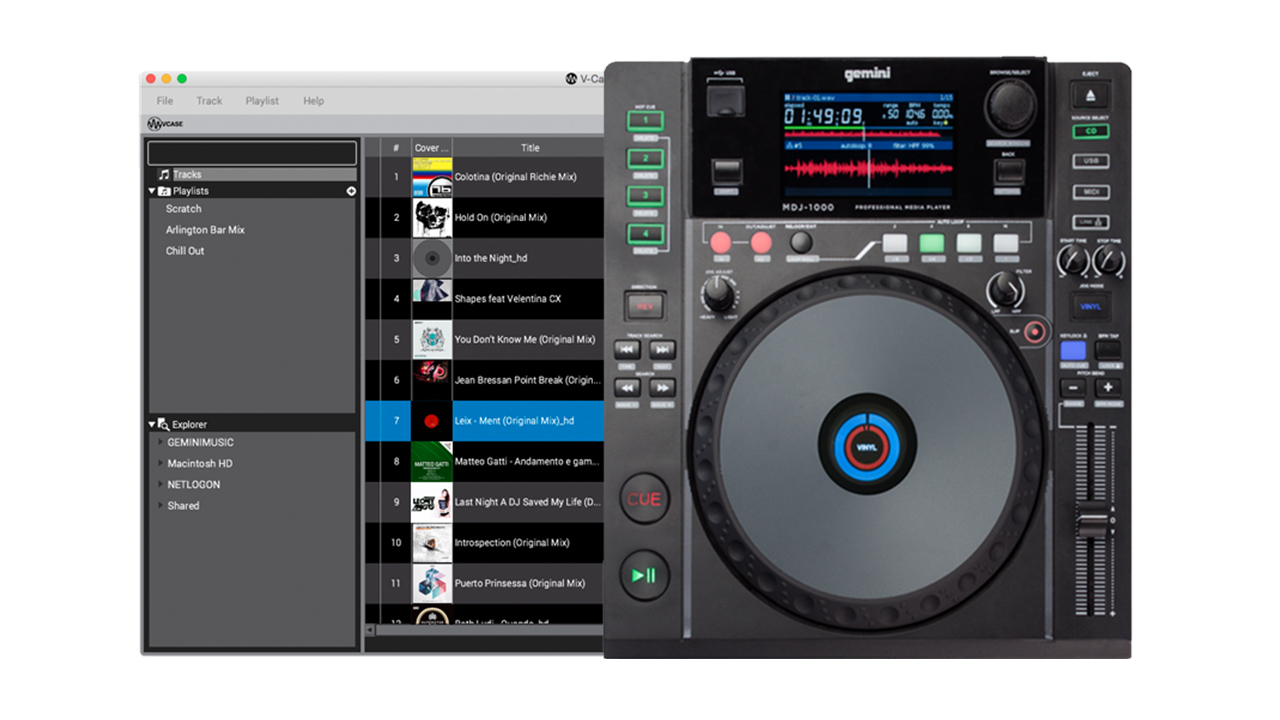 V-Case: Gemini Builds Music Management Software For Their Players - DJ ...