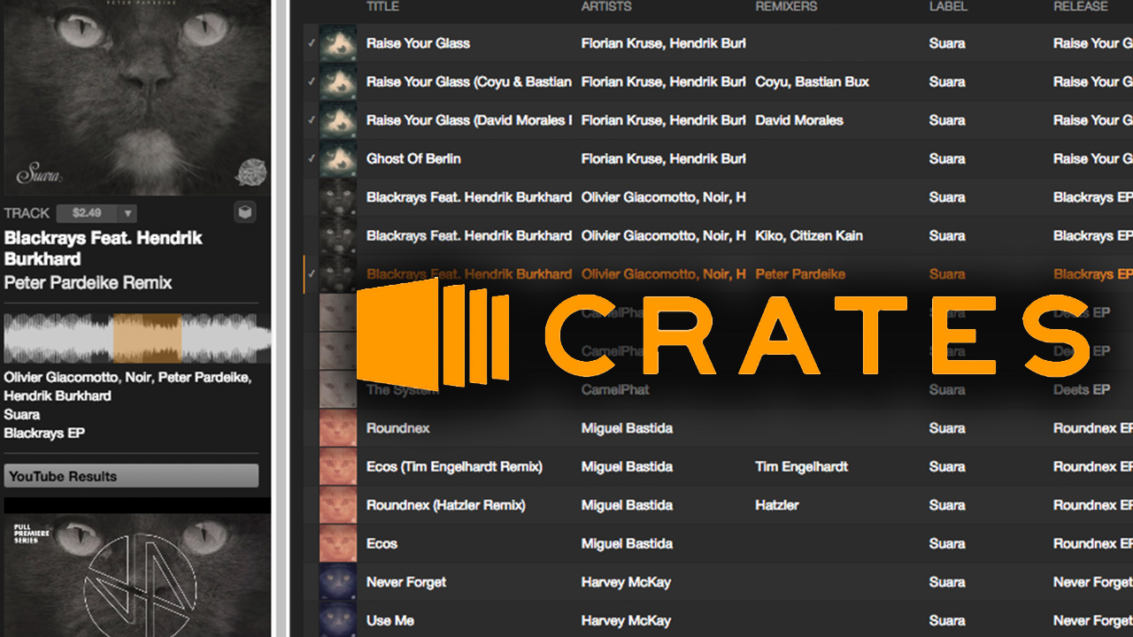 Crates: Beatport Track Digging, But Way Better - DJ TechTools