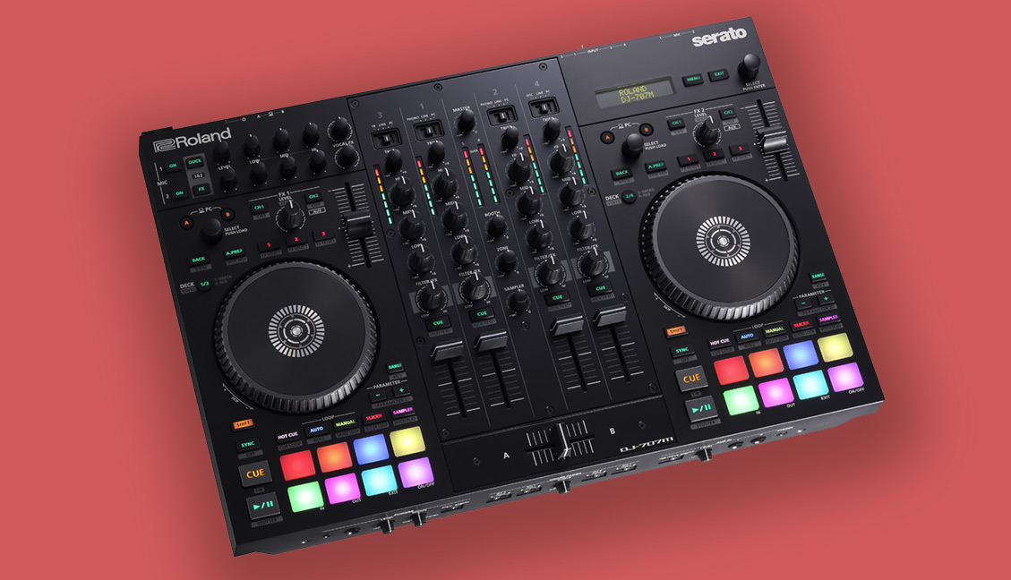 Roland Launches DJ-707M, A $999 Hybrid Controller and Live 